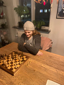 Skak spil - Deluxeudgave i træ - ALGA - fra 6 år.