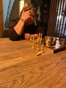 Skak spil - Deluxeudgave i træ - ALGA - fra 6 år.