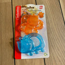 Infantino Babylegetøj - Bideringe, 2 stk med dyremotiv