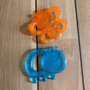 Infantino Babylegetøj - Bideringe, 2 stk med dyremotiv