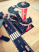 Vejbane brikker i polyester - 43 dele. - Billede 1