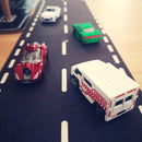 Vejbane brikker i polyester - 43 dele. - Billede 1