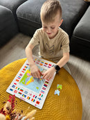 Pappuslespil Europa - 70 brikker