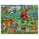 Puslespil i pap - 20 brikker (Jungle) - Billede 1