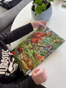 Puslespil i Pap fra Larsen - Orangutang - 29 brikker.