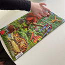 Puslespil i Pap fra Larsen - Orangutang - 29 brikker.