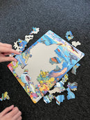 Puslespil i Pap - Fisk - 66 brikker.