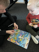 Puslespil i Pap - Fisk - 66 brikker.