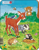 Puslespil i pap - 10 brikker (Bambi) - Billede 1