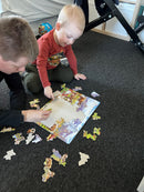 Puslespil i Pap fra Larsen - Tundraen - 50 brikker.