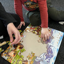 Puslespil i Pap fra Larsen - Tundraen - 50 brikker.