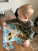 Puslespil i Pap fra Larsen - Arktiske Dyr - 75 brikker.