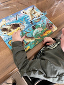 Puslespil i Pap fra Larsen - Arktiske Dyr - 75 brikker.