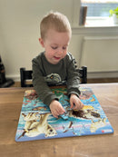 Puslespil i Pap fra Larsen - Arktiske Dyr - 75 brikker.