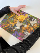 Puslespil i Pap fra Larsen - Legesyge Hunde - 32 brikker.