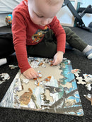 Puslespil i Pap fra Larsen - Sibiriske Dyr - 66 brikker.