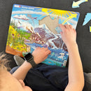 Puslespil i pap - Klima - 69 brikker