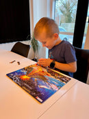 Puslespil i pap - Vulkaner - 70 brikker