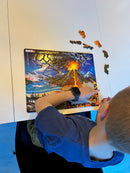 Puslespil i pap - Vulkaner - 70 brikker