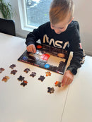 Puslespil i pap - Solsystem - 70 brikker