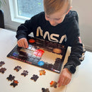 Puslespil i pap - Solsystem - 70 brikker