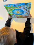 Puslespil i pap - Årstider - 44 brikker