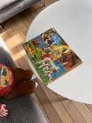 Puslespil i Pap fra Larsen - Bondegårdsdyr - 23 brikker.