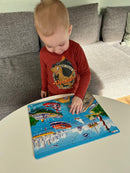 Puslespil i Pap fra Larsen - Havn - 35 brikker.