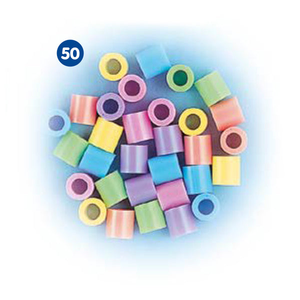 Hama Perler Maxi 1400 stk Mix 50 Pastelfarver (8541)