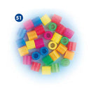 Hama Perler Maxi 1400 stk Mix 51 Neonfarver (8542)