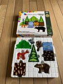 Magna-Tiles - Skovens dyr - 25 dele - Fra 3 år.