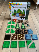 Magna-Tiles - Skovens dyr - 25 dele - Fra 3 år.