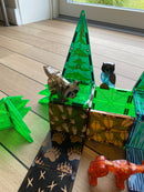 Magna-Tiles - Skovens dyr - 25 dele - Fra 3 år.