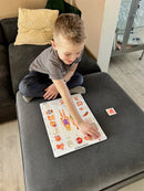 Pappuslespil Kroppen - 35 brikker