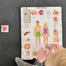 Pappuslespil Kroppen - 35 brikker