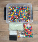 Plus-Plus Build And Glow - 2000 stk - Anbefales fra 5 år.