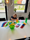 Polydron Basissæt Krystal - 184 dele - Fra 4 år