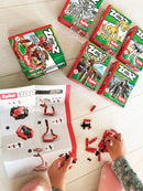 Zpiiel konstruktionslegetøj - sampak af 6 figurer - fra 5 år. - Billede 1