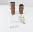 5 x Yatzysæt med bægere, terninger og blokke - Legebyen.dk - Fra 5 år - Billede 1