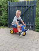 Dantoy Scooter/Skubber inkl. Anhænger - Fra 2 år. - Billede 1