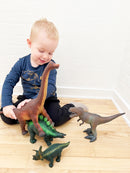 Dyr - Dinoer fra Green Rubber Toys - 4 stk.