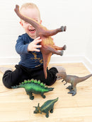 Dyr - Dinoer fra Green Rubber Toys - 4 stk.