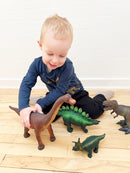 Dyr - Dinoer fra Green Rubber Toys - 4 stk.