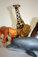 Dyr - Vilde Dyr fra Green Rubber Toys - 8 stk. - Billede 1