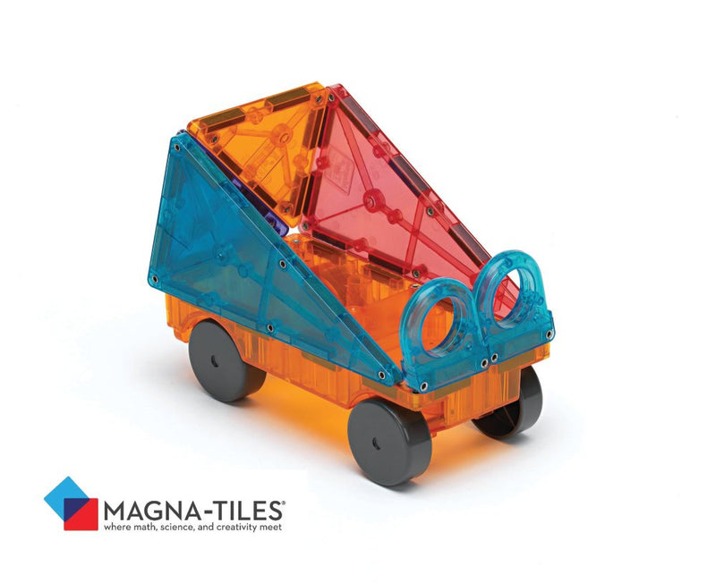 Magna-Tiles DX sæt - 96 stk. Transparent & Farvet. - Billede 1