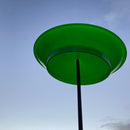 Jonglør tallerkener med plaststave - 3 stk - ass farve. - Billede 1