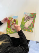 Puslespil i Pap fra Larsen - Katte - sæt med 2 stk.