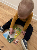 Puslespil i Pap fra Larsen - Hunde - sæt med 2 stk.