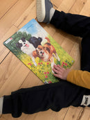 Puslespil i Pap fra Larsen - Hunde - sæt med 2 stk.