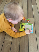 Puslespil i Pap fra Larsen - Bondegårdsdyr - sæt med 4 stk.